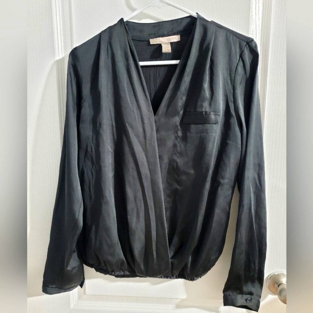 Forever 21 Women's Black Blouse